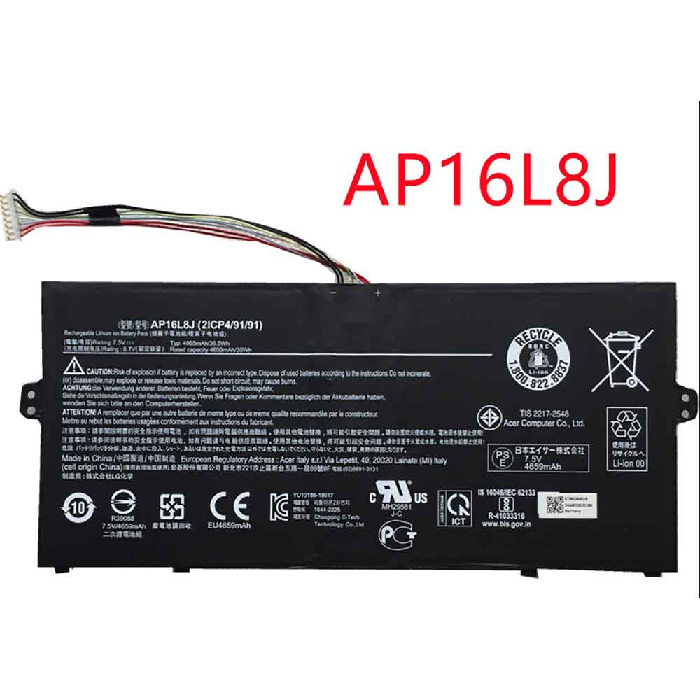 Acer Chromebook Spin 311 CP311 3H K2RJ batterie