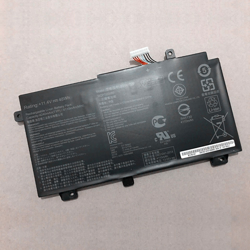 ASUS 3icp7 60 80 batterie