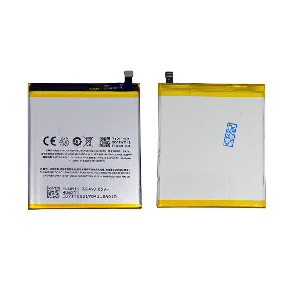 Meizu Meilan S6 M712Q/M/C batterie