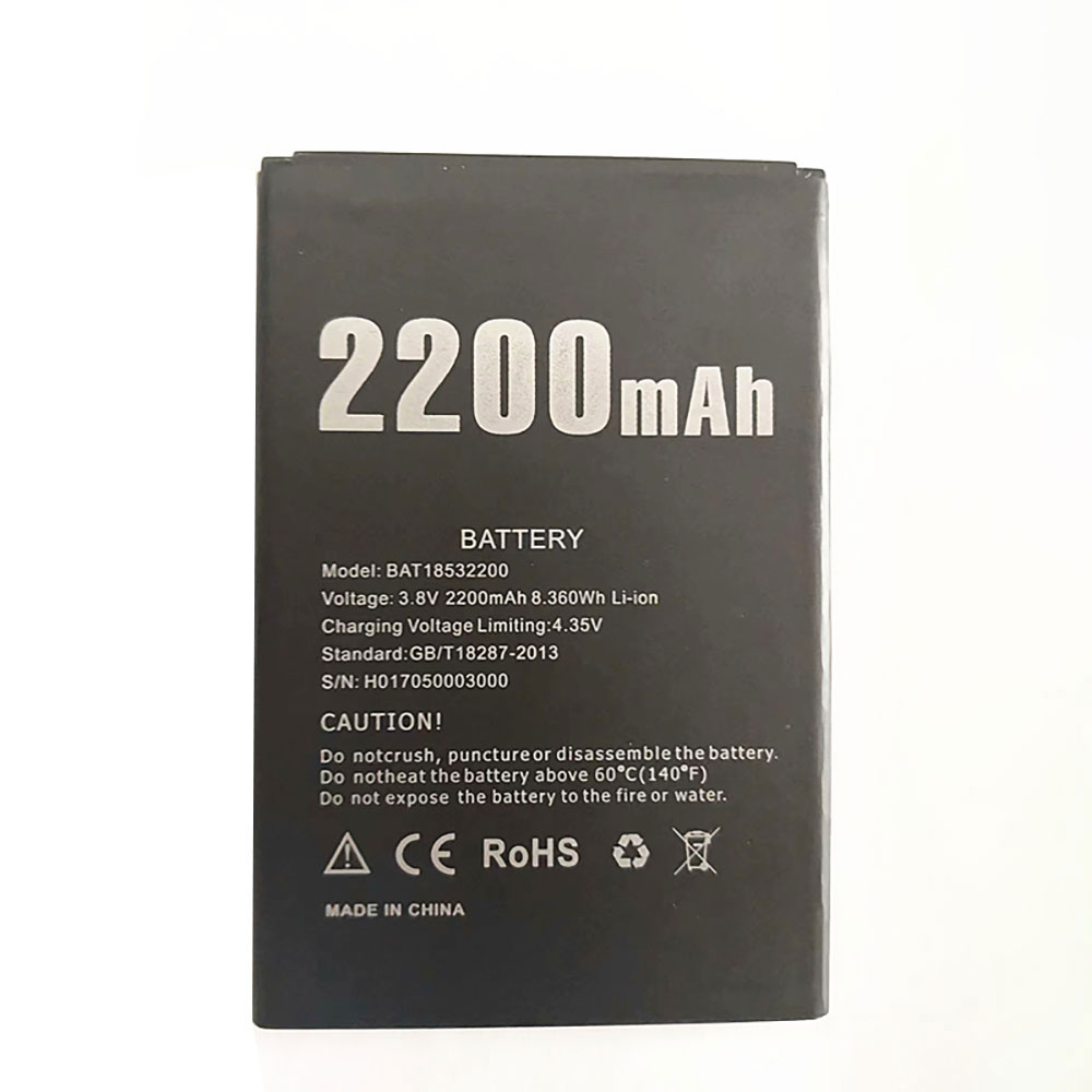DOOGEE X53 Smartphone batterie