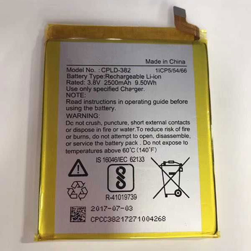 Coolpad cpld 382 batterie