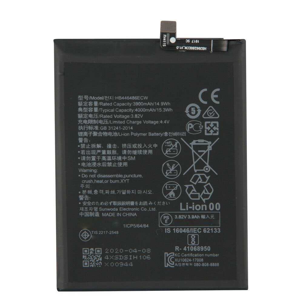 Huawei P Smart Z nova 5i Honor 9X Pro Enjoy 10plus batterie