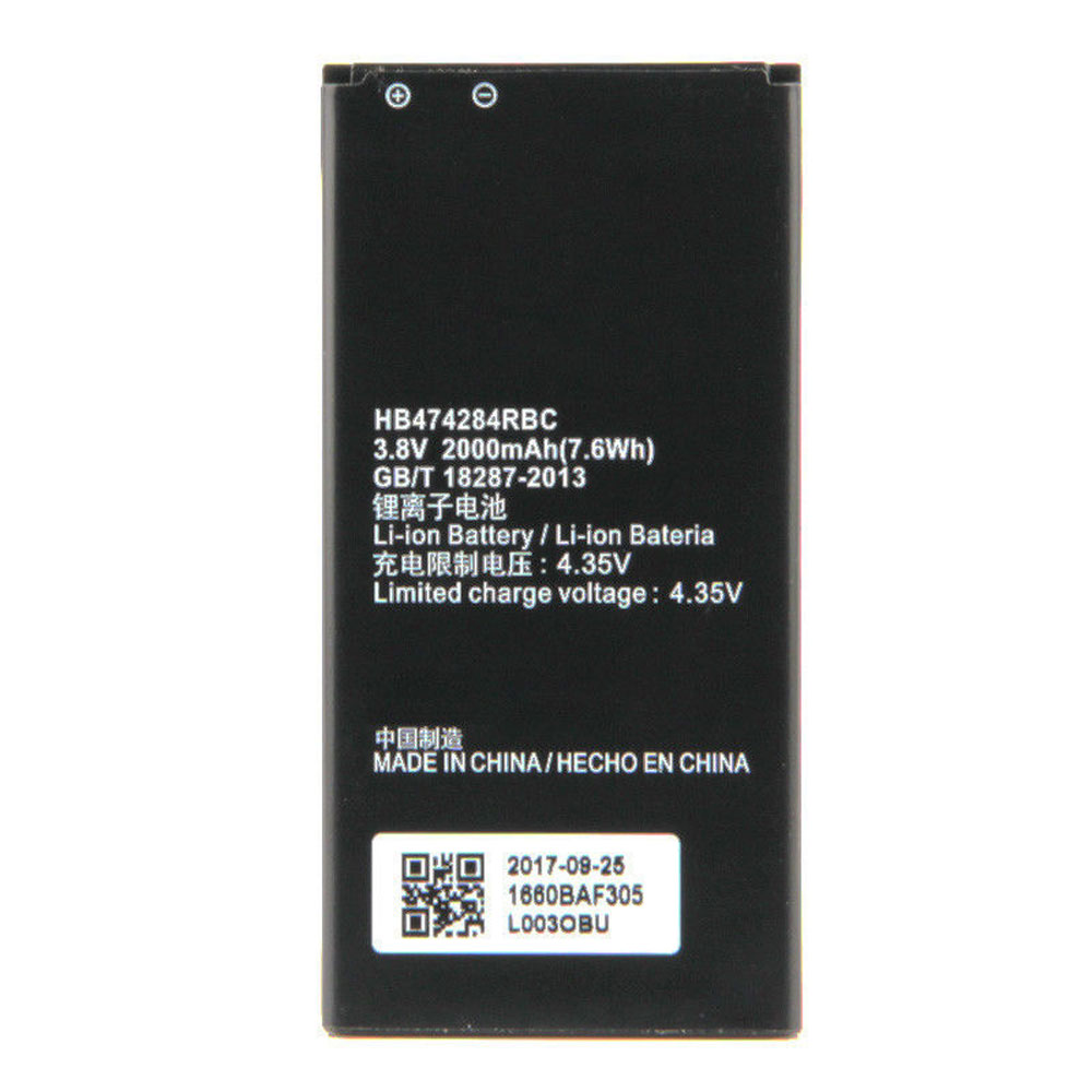 Batterie HuaWei HB474284RBC - [2000MAH/7.6Wh] - [3.8V/4.35V] - Li-ion