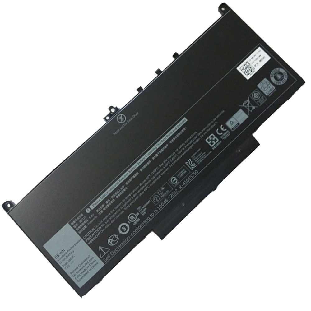 Dell Latitude E7270 E7470 MC34Y batterie