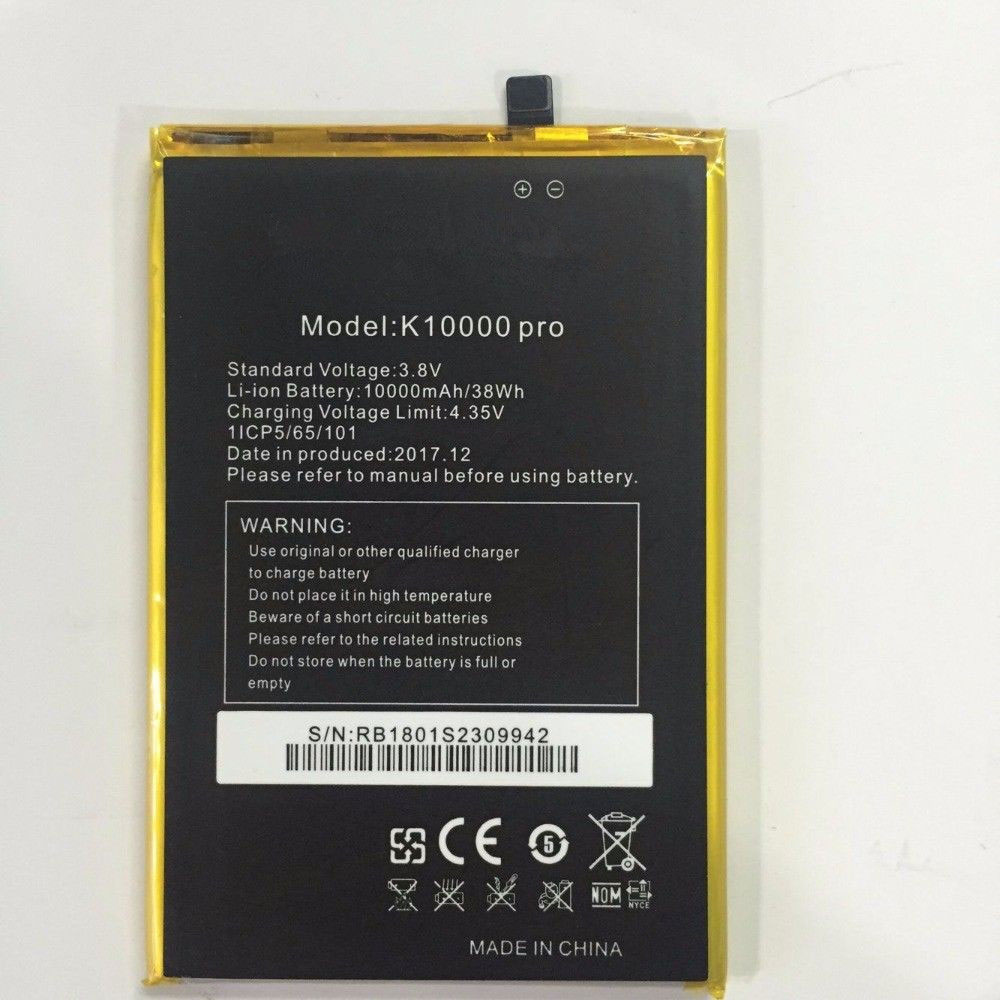 Oukitel K10000 batterie