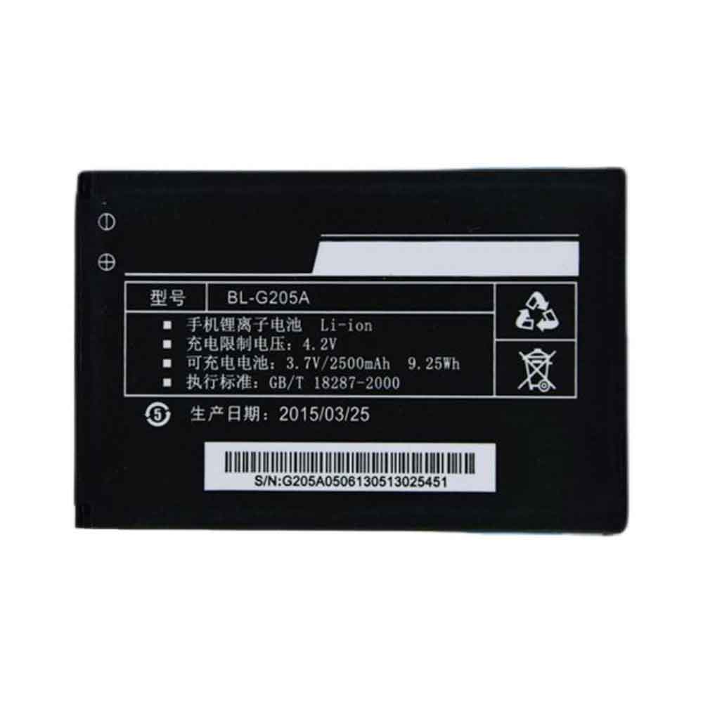 Gionee bl g205a batterie