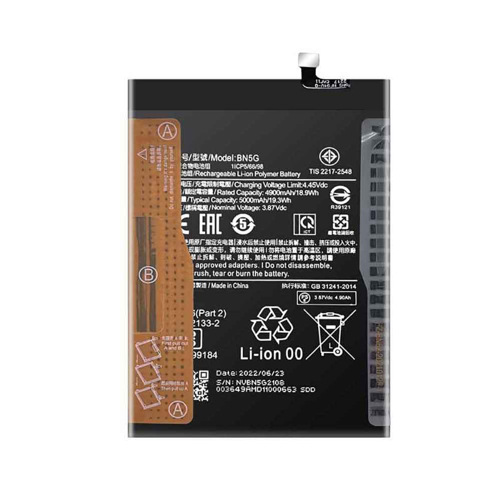 Xiaomi Redmi 10A 220233L2C/Xiaomi Redmi 10A 220233L2C batterie