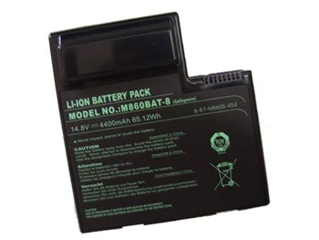 CLEVO M860 laptop batterie