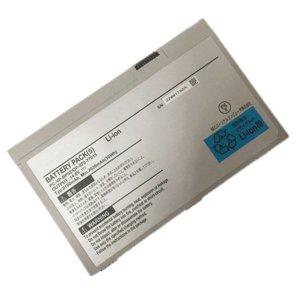NEC PC-VP-BP92 batterie