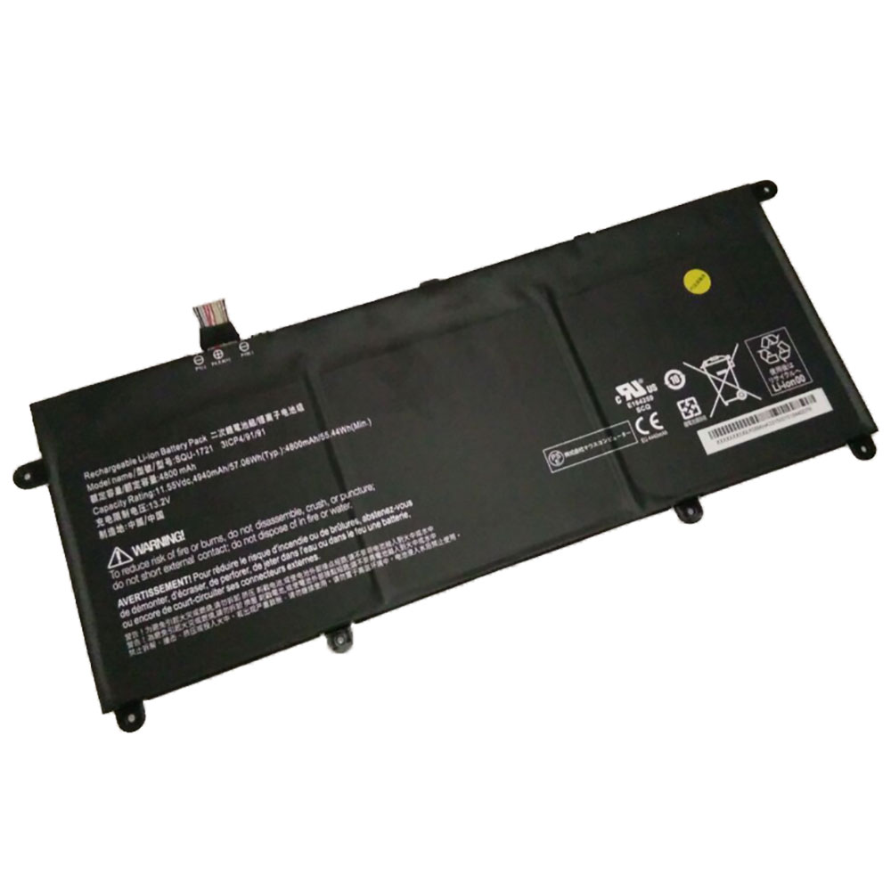 Hasee SQU 1721/Hasee SQU 1721 batterie