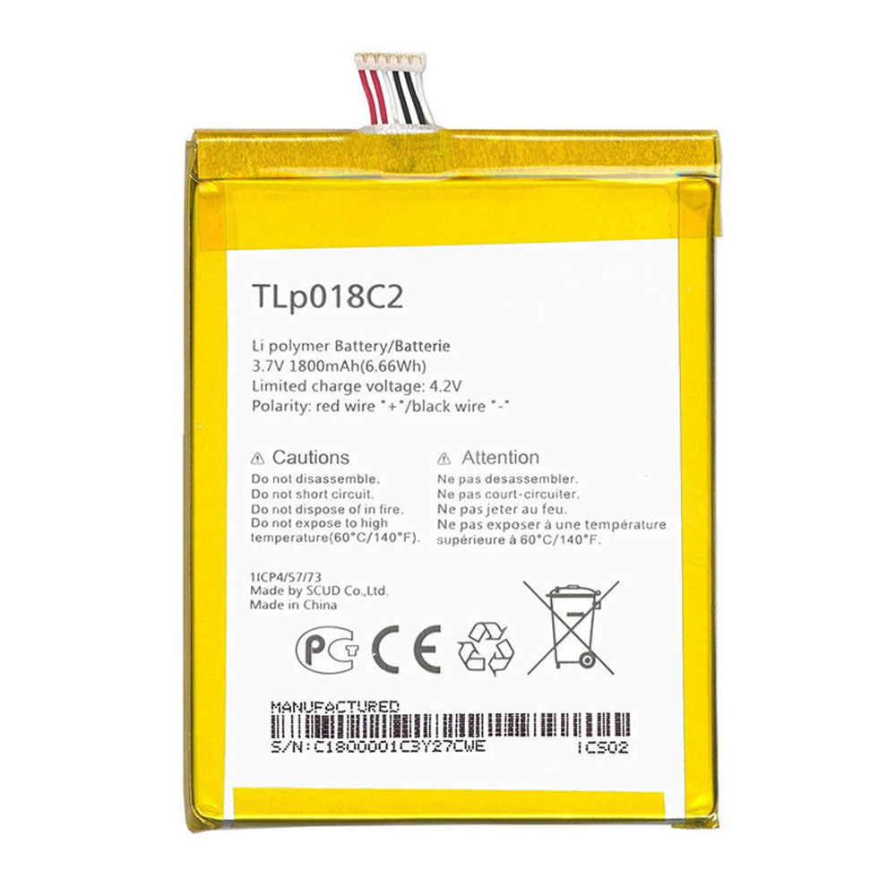 Alcatel TLP018C2 batterie
