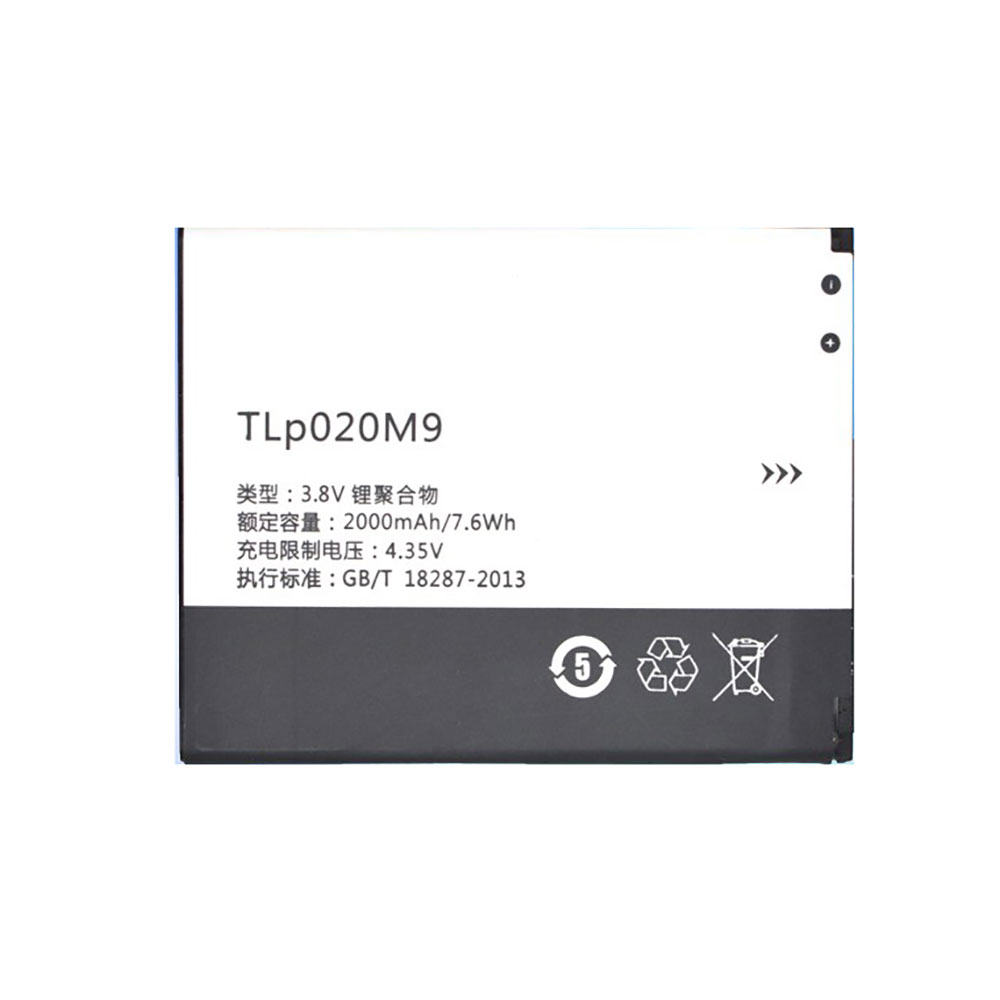 Alcatel TLP020M9 batterie