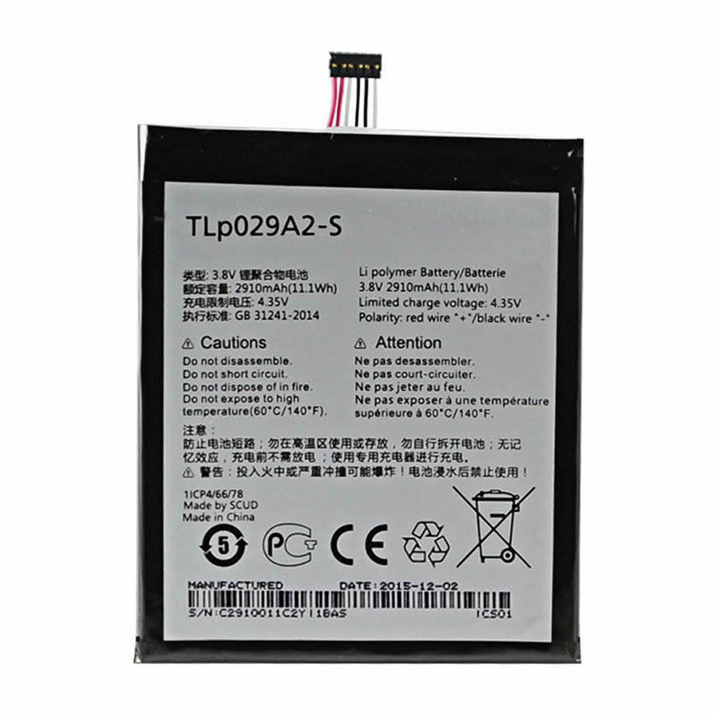 Alcatel TLP029A2-S batterie
