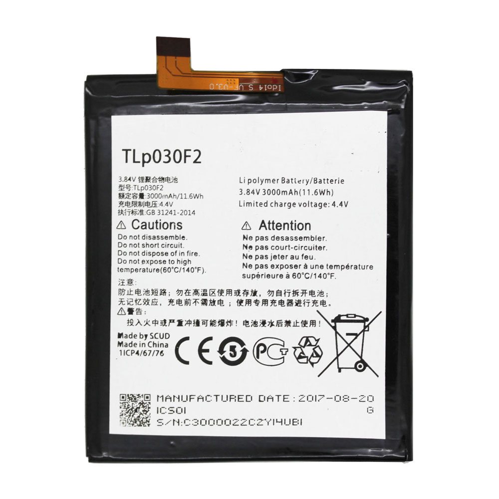 Alcatel TLP030F2 batterie