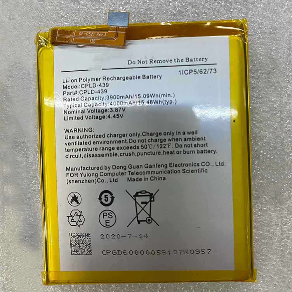 Coolpad CPLD-439 batterie