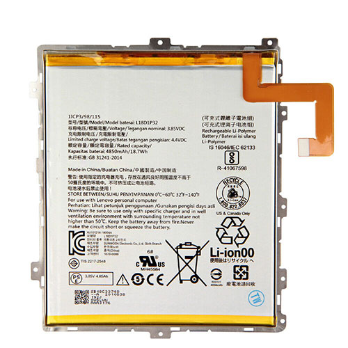 Lenovo Smart Tab M10 batterie
