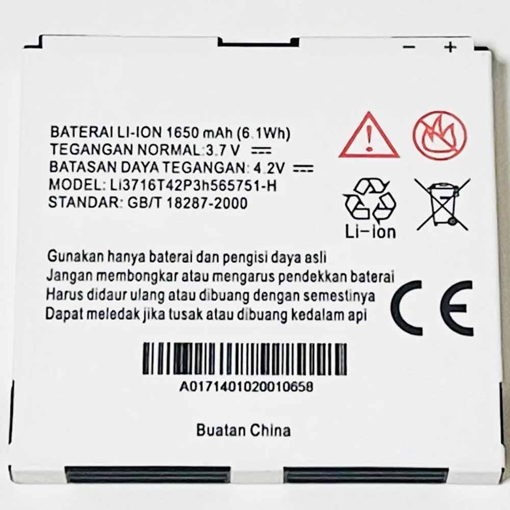ZTE Li3716T42P3h565751-H batterie